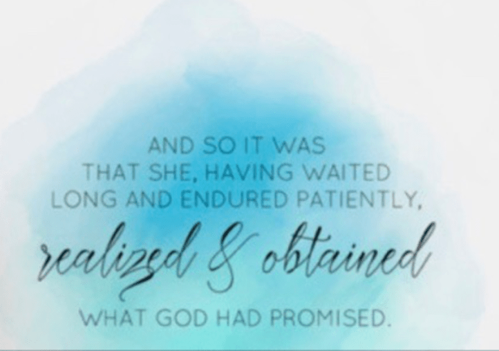 What G-d has promised...
